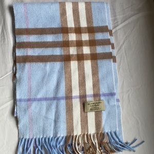 cashmere scarf Burberry